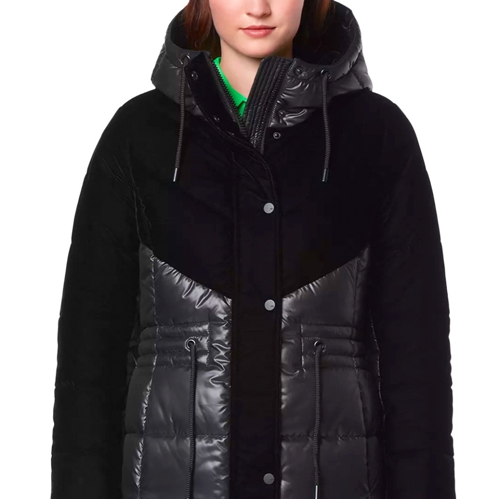 Andrew Marc Frazee Mixed Media Parka